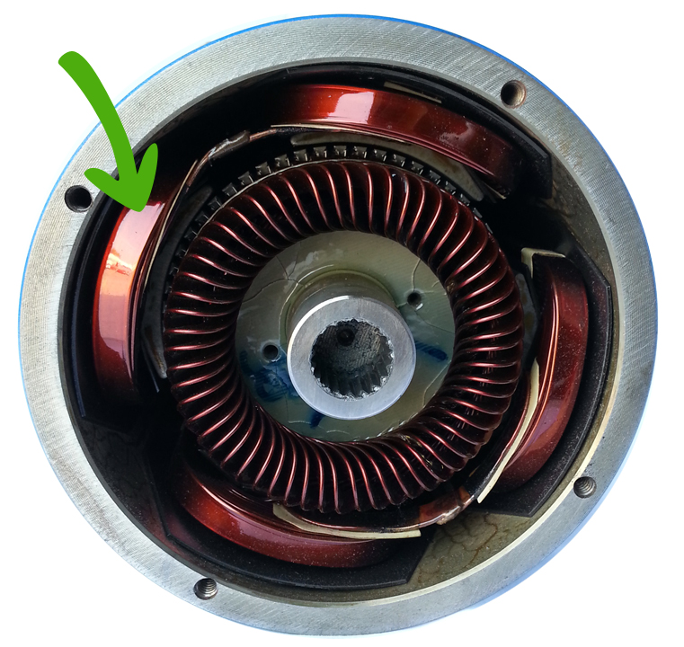 Series Motor Field Coil Image