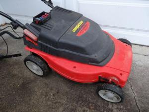 Black and Decker mower