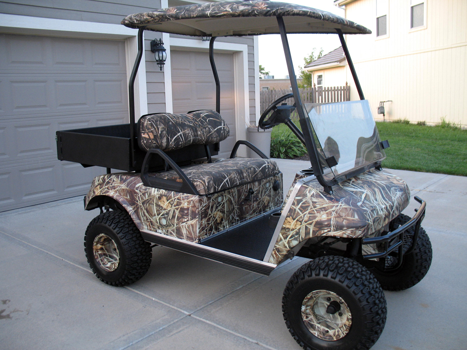 2010 Club Car DS Gas 4-pass Golf Car